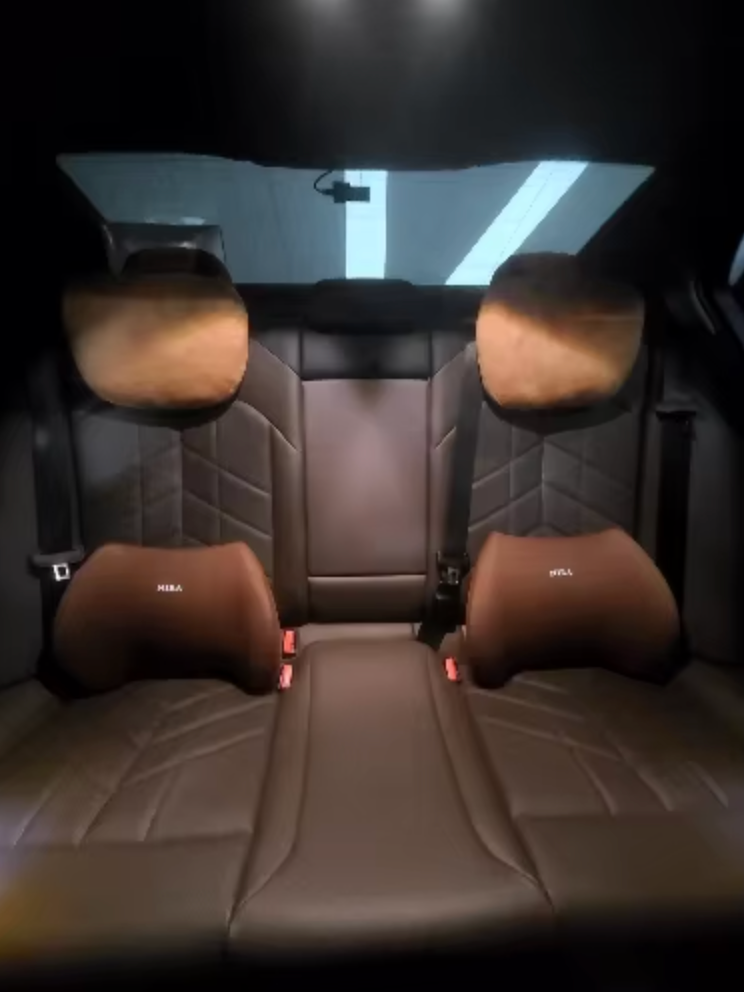 Dual Harmony™ Car Pillow For Headrest And Lumbar Support
