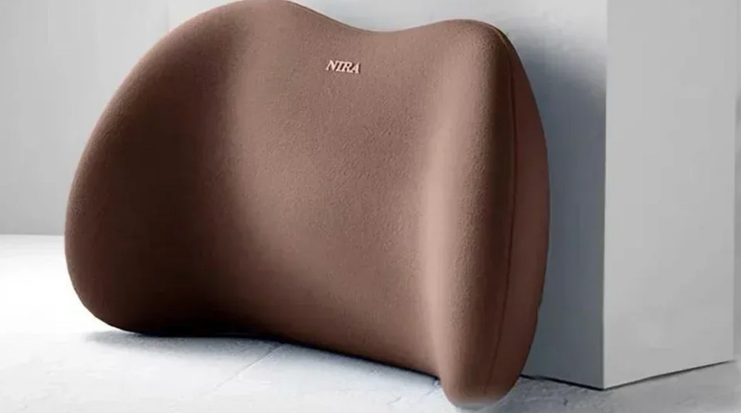 Dual Harmony™ Car Pillow For Headrest And Lumbar Support