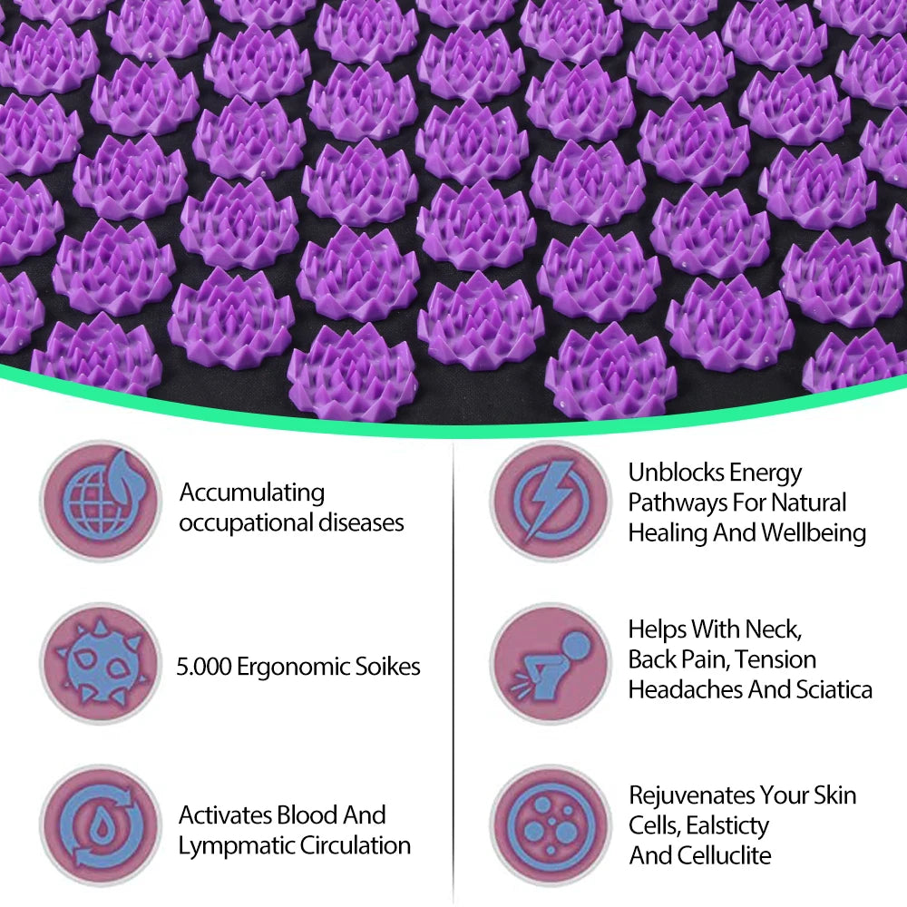 Dual Harmony™ Acupressure Mat (Kuznetsov's Applicator)