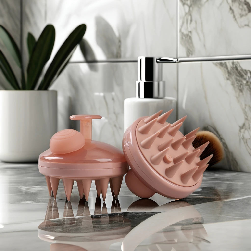 Dual Harmony™ Massager - Oil Dispenser for Hair