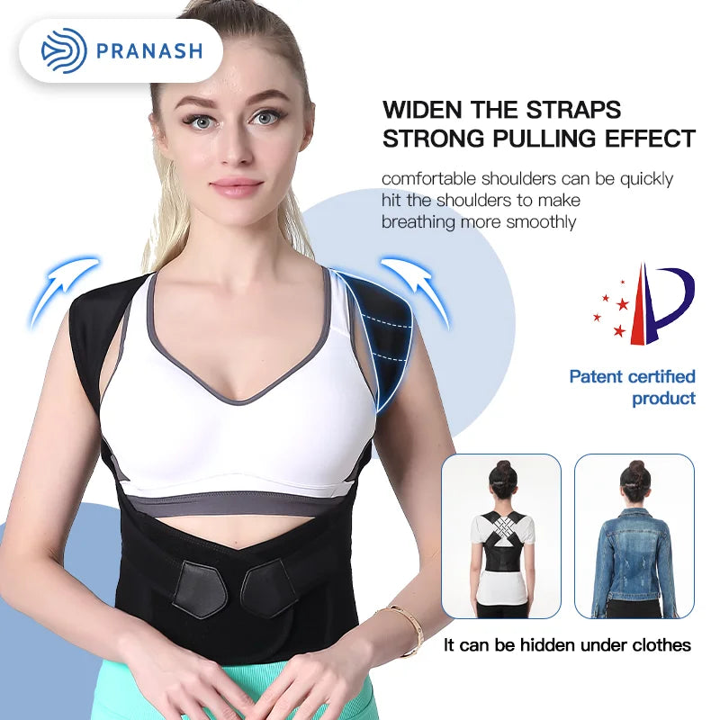Dual Harmony™ Posture Corrector Belt