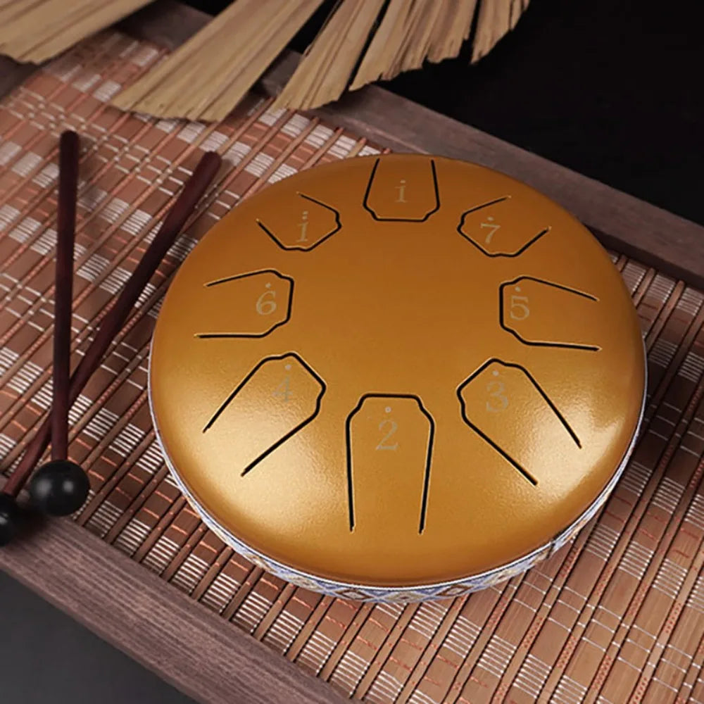 Dual Harmony™ Tongue Drum 8 Tone for Yoga Meditation