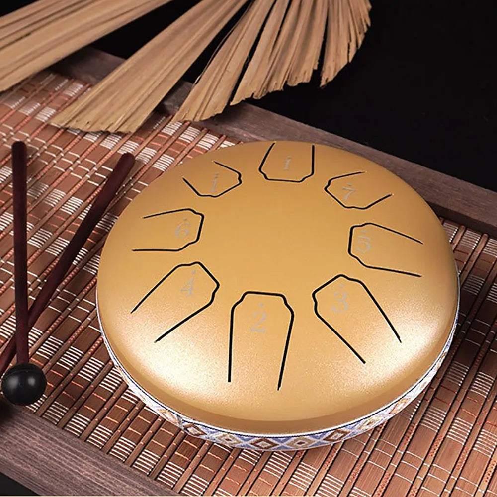 Dual Harmony™ Tongue Drum 8 Tone for Yoga Meditation