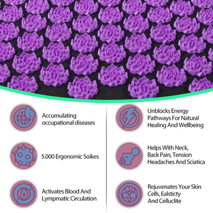 Dual Harmony™ Acupressure Mat (Kuznetsov's Applicator)