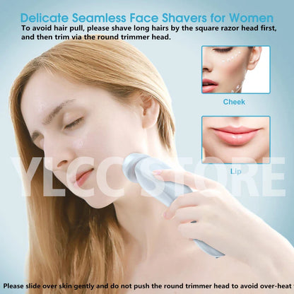 Dual Harmony™ Waterproof Electric Razor for Women 2 In 1